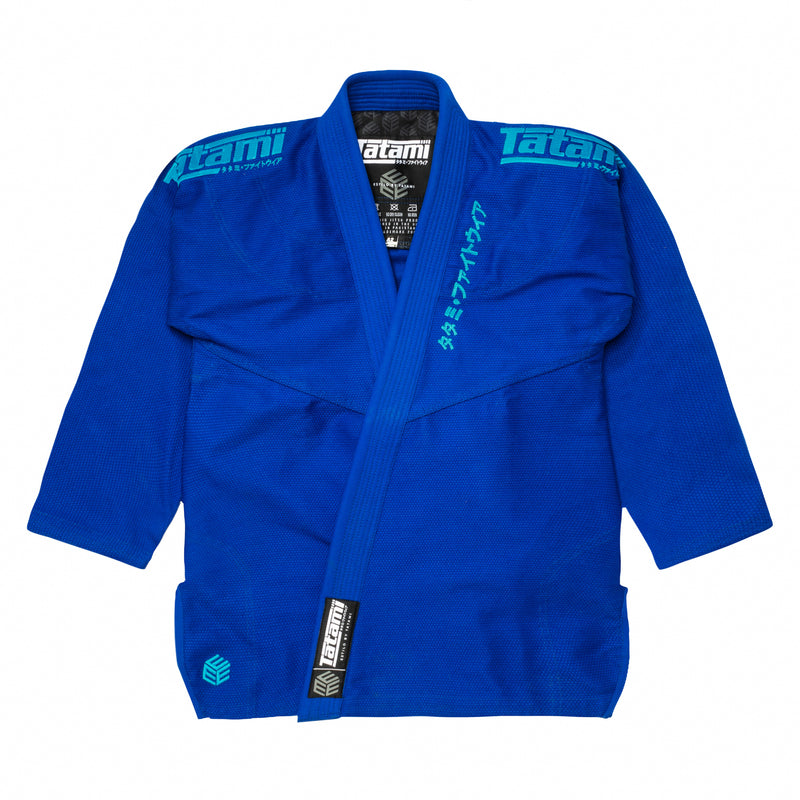 BJJ Gi -Tatami Fightwear - Estilo Black Label - Blue