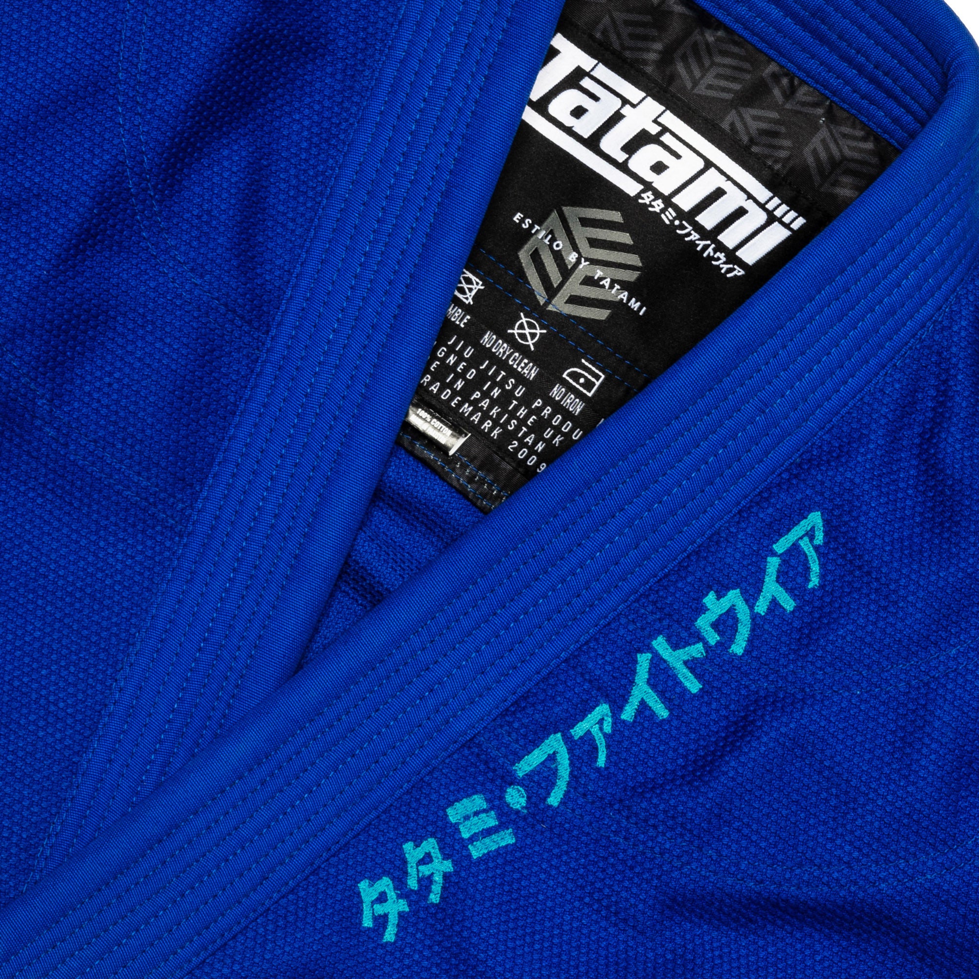 BJJ Gi -Tatami Fightwear - Estilo Black Label - Blue