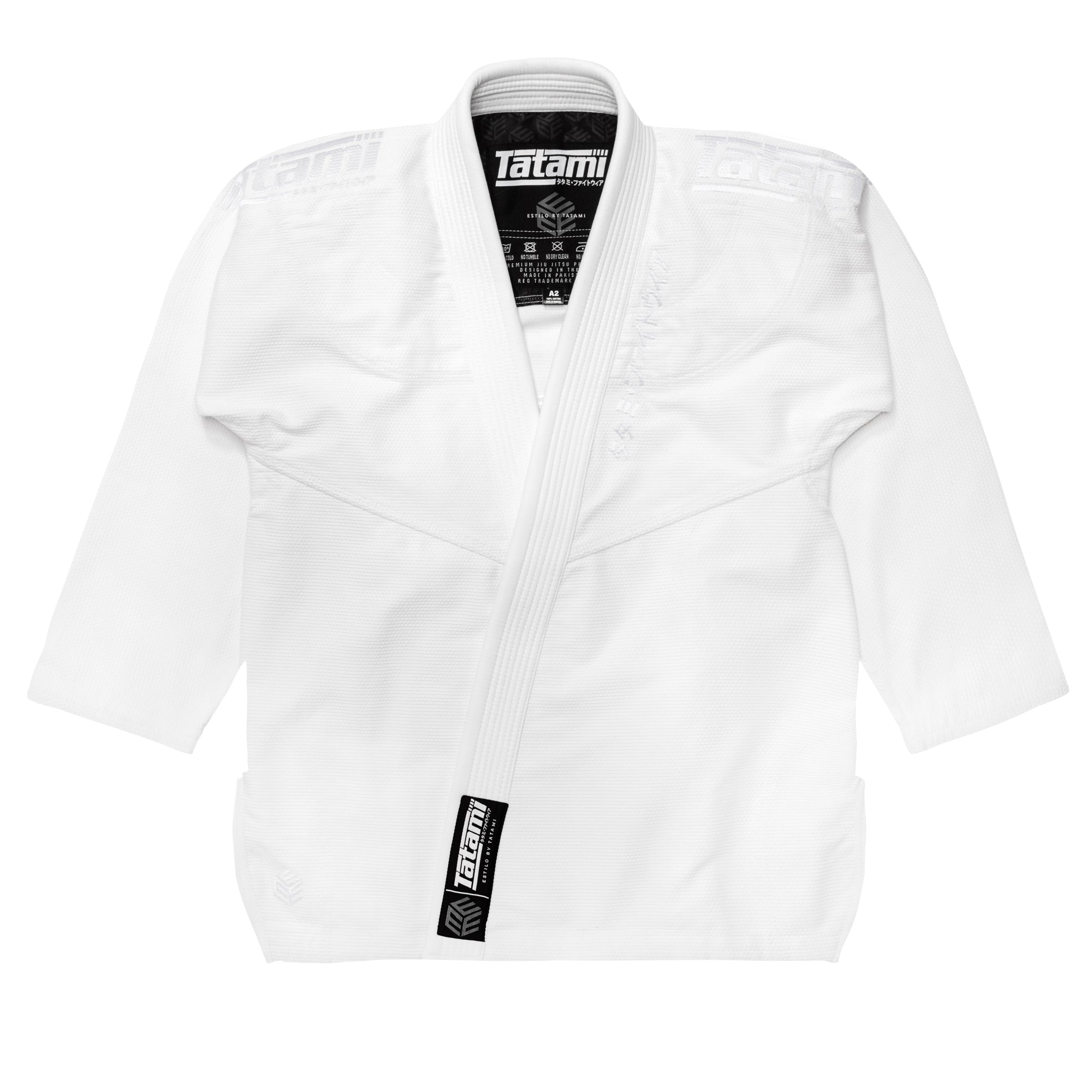 BJJ Gi -Tatami Fightwear - Estilo Black Label - White