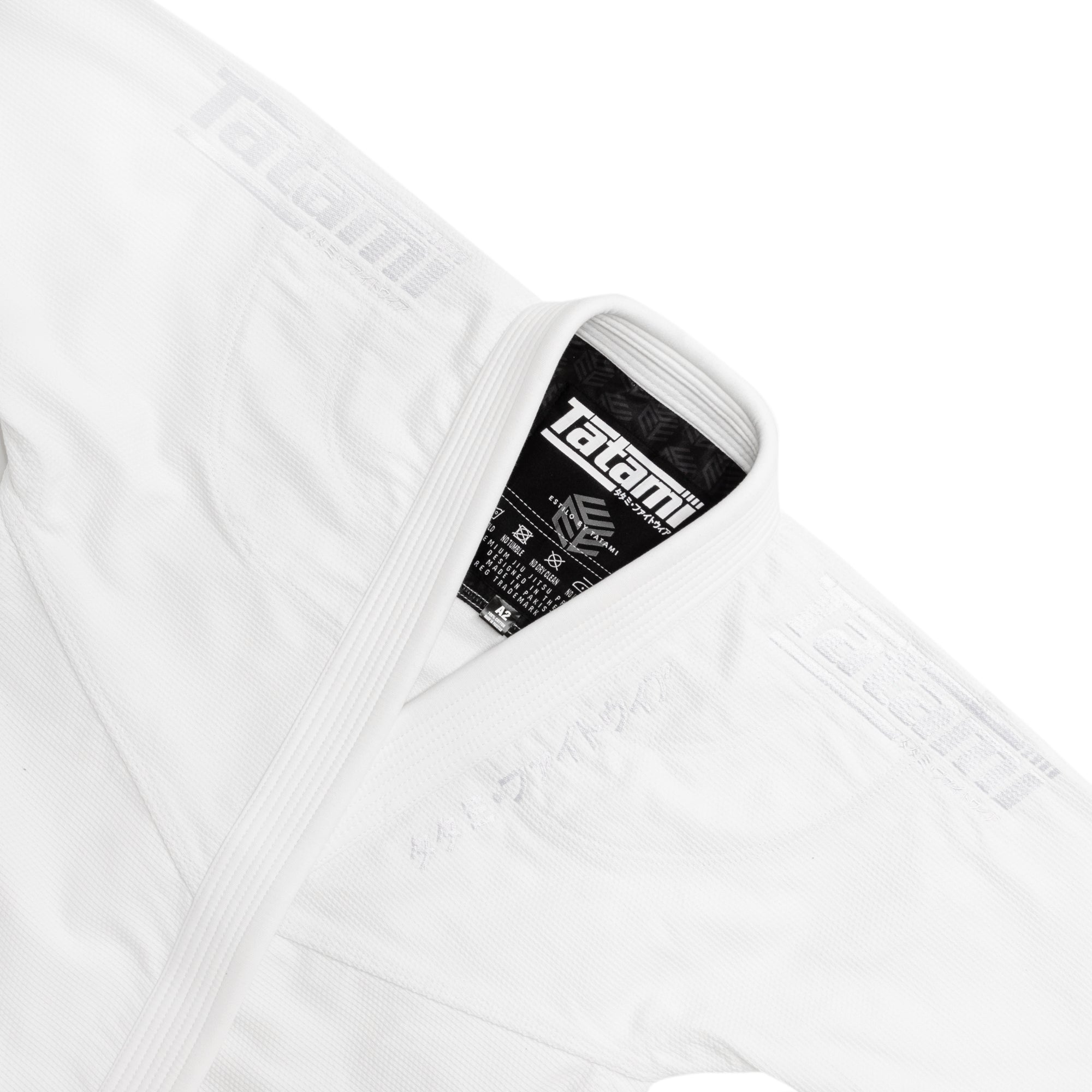 BJJ Gi -Tatami Fightwear - Estilo Black Label - White