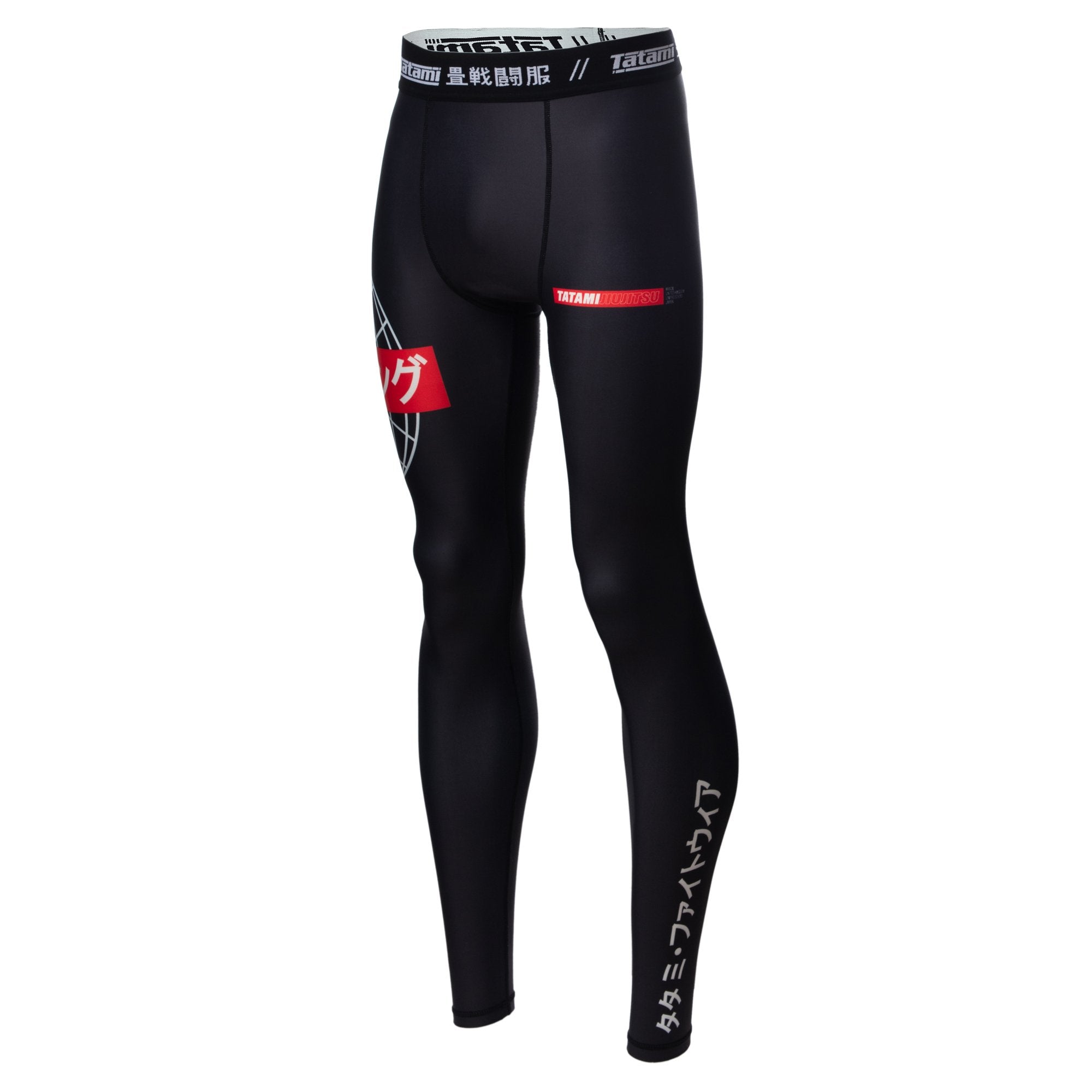 Spats - Tatami Fightwear - Global Grappling Spats- Black