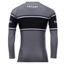 Rash Guard - Men - Tatami Fightwear - Fraction Long Sleeve - Grey