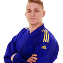 Judo Uniform - Adidas Judo - 'Champion 2.0' - Slim Fit - Blå-Gul
