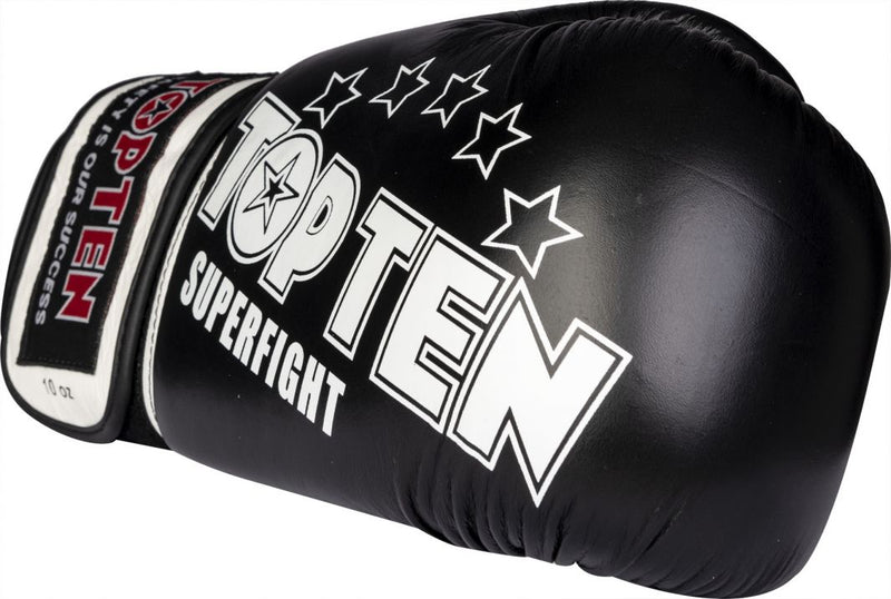 TOP TEN Superfight 3000 Boxningshandskar - Svart