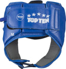 TOP TEN IBA-Godkänd Boxningshjälm (Med Märke) Blå