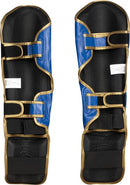 Shin Guard - Top Ten - Star Light WAKO - Blå/Guld