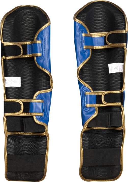 Shin Guard - Top Ten - Star Light WAKO - Blå/Guld