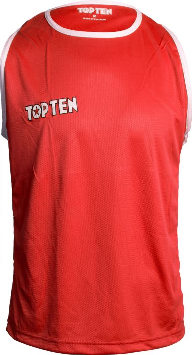 Boxningslinne - Top Ten "IBA" Tank Top - Röd