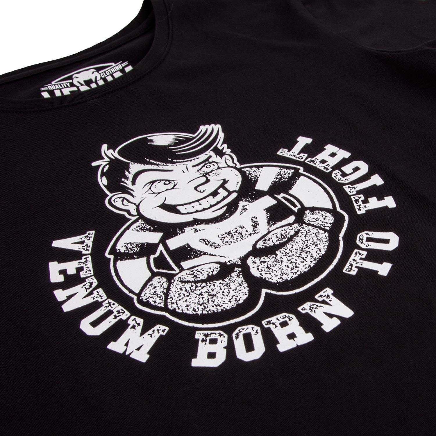 Børne T-shirt - Venum - Born To Fight - Svart