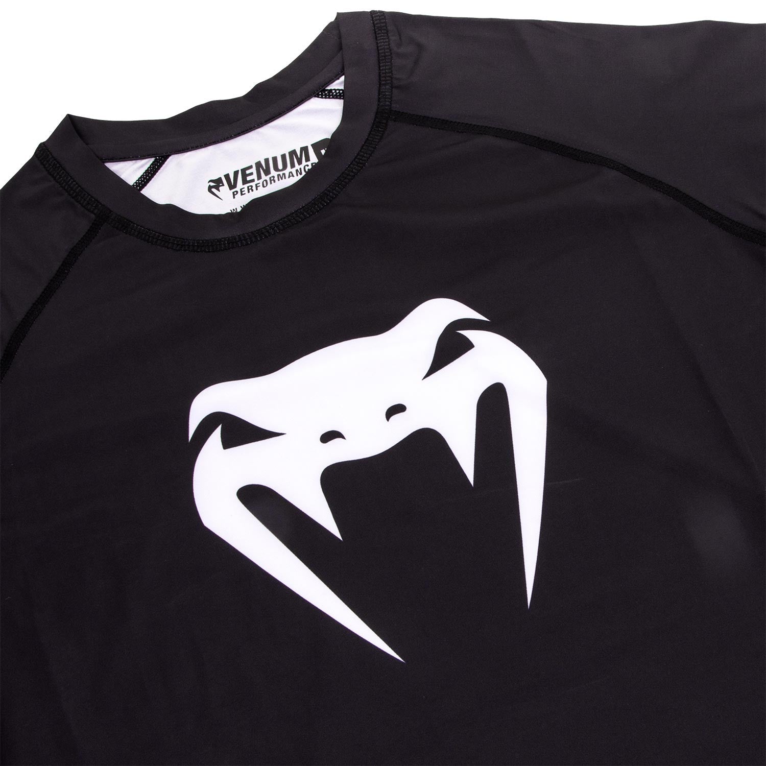 Rashguard - Venum - 'Contender 3.0' - Svart-Vit