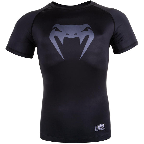 Rashguard - Venum - Contender 3.0 - Sort/Grå