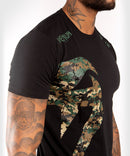 T-Shirt - Venum - 'Giant' - Black/Forest Camo