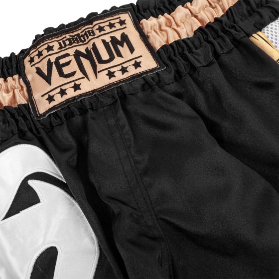 Muay Thai shorts - Venum - "Giant" - Sort-Guld