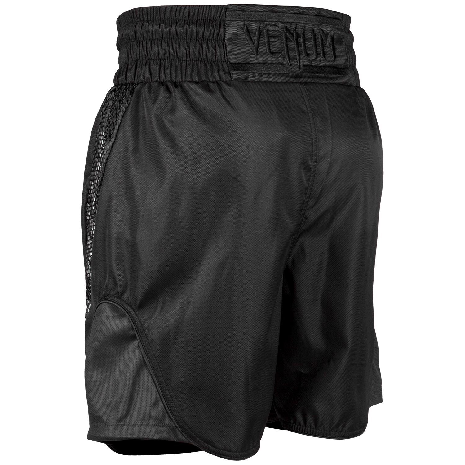 Boxningsshorts - Venum - 'Elite' - Svart-Svart