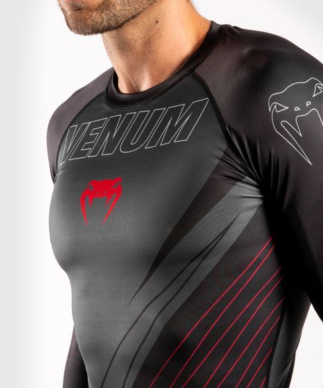 Rash Guard - Venum - 'Contender 5.0' - Black/Red