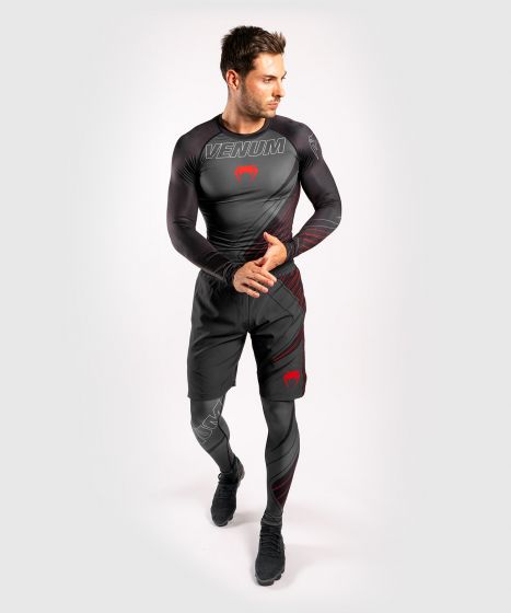 Rash Guard - Venum - 'Contender 5.0' - Black/Red