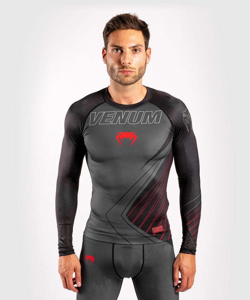 Rash Guard - Venum - 'Contender 5.0' - Black/Red