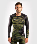 Rash Guard - Venum - 'Contender 5.0' - Khaki/Camouflage