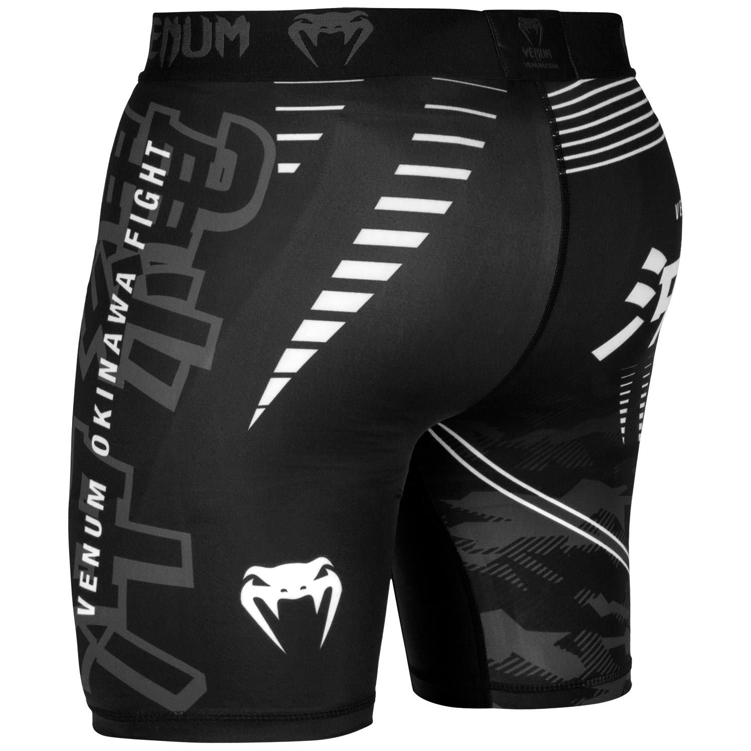 Compression Shorts - Venum - Okinawa 2.0 - Svart-Vit