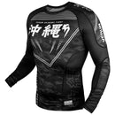 Rashguard - Venum Okinawa 2.0 - Long Sleeves - Black/White