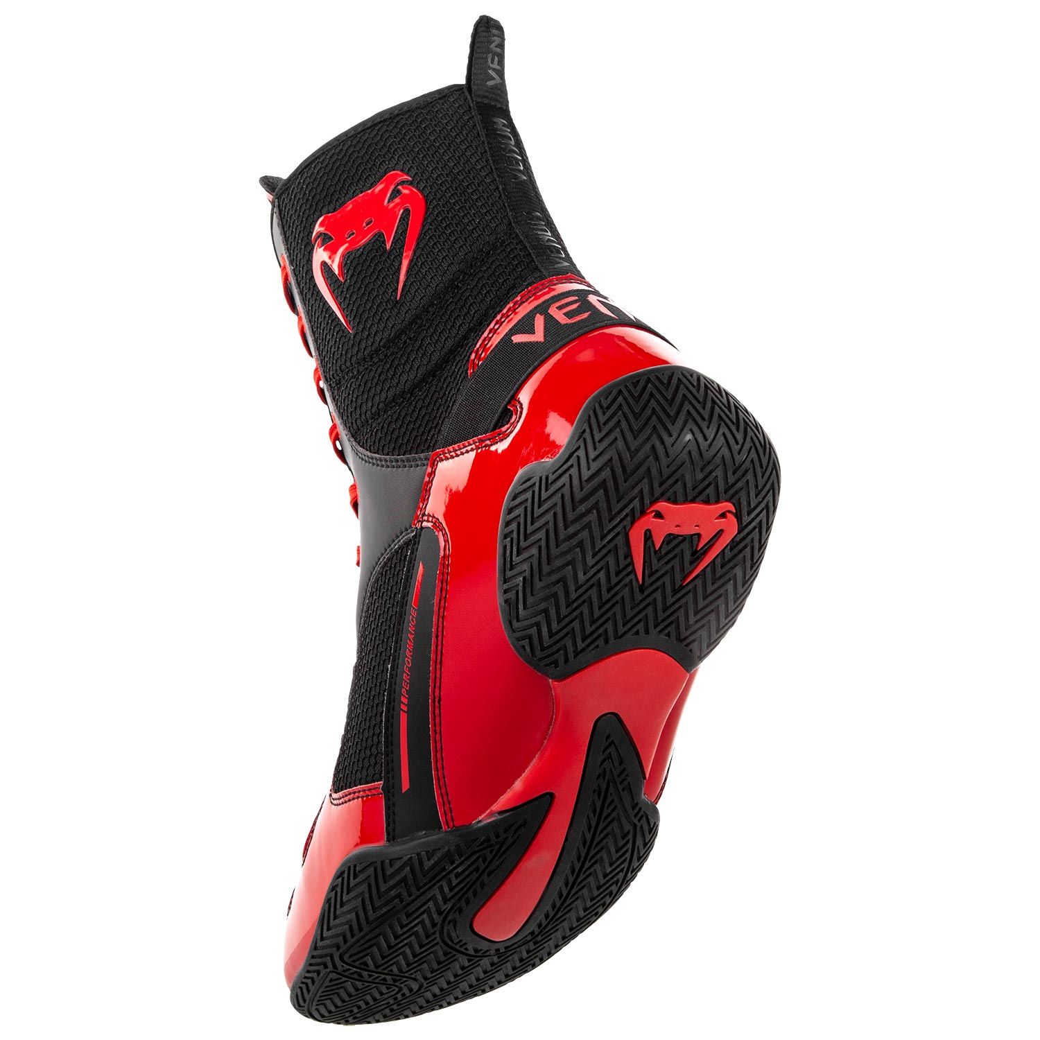 Boxing shoes - Venum Elite Boxing Shoes - Black/Red