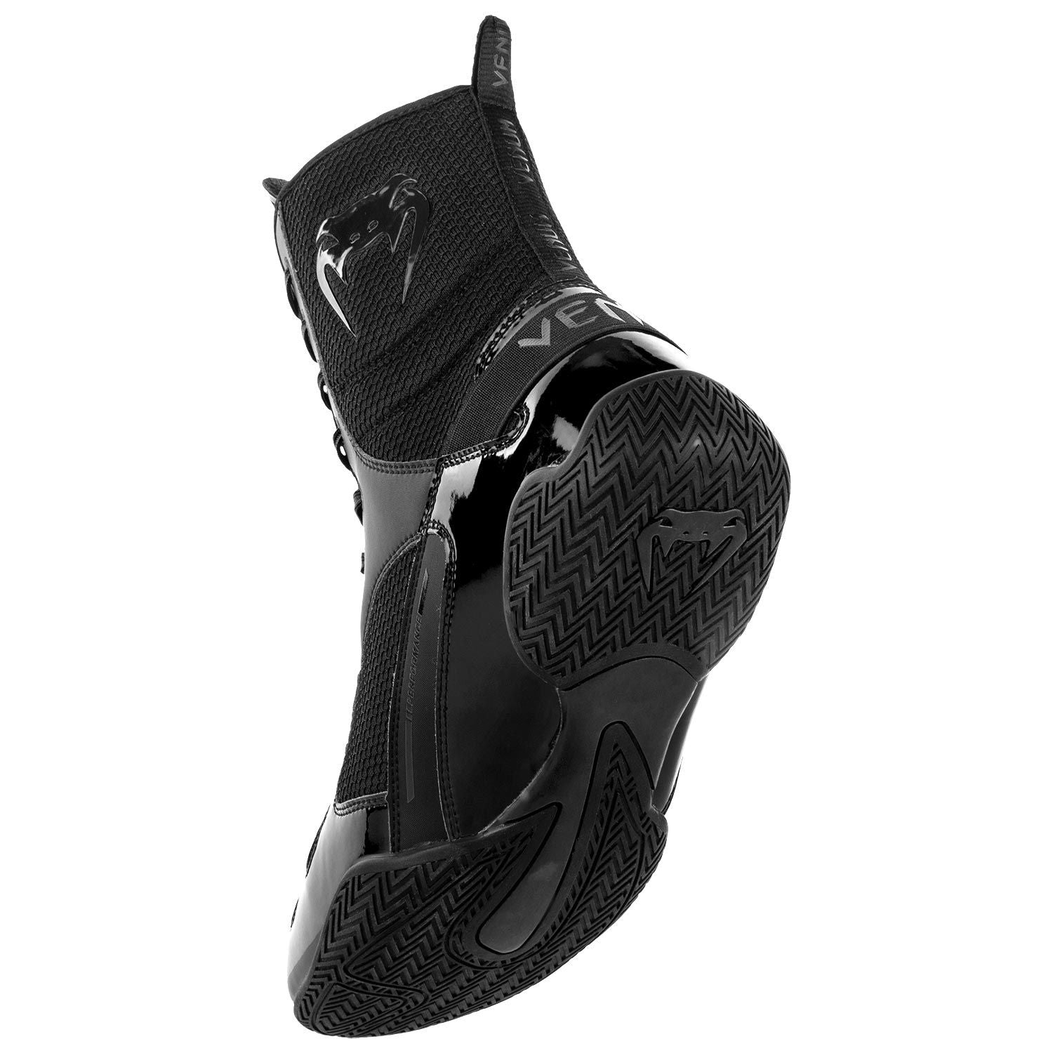 Boxing shoes - Venum Elite Boxing Shoes - Black/Black