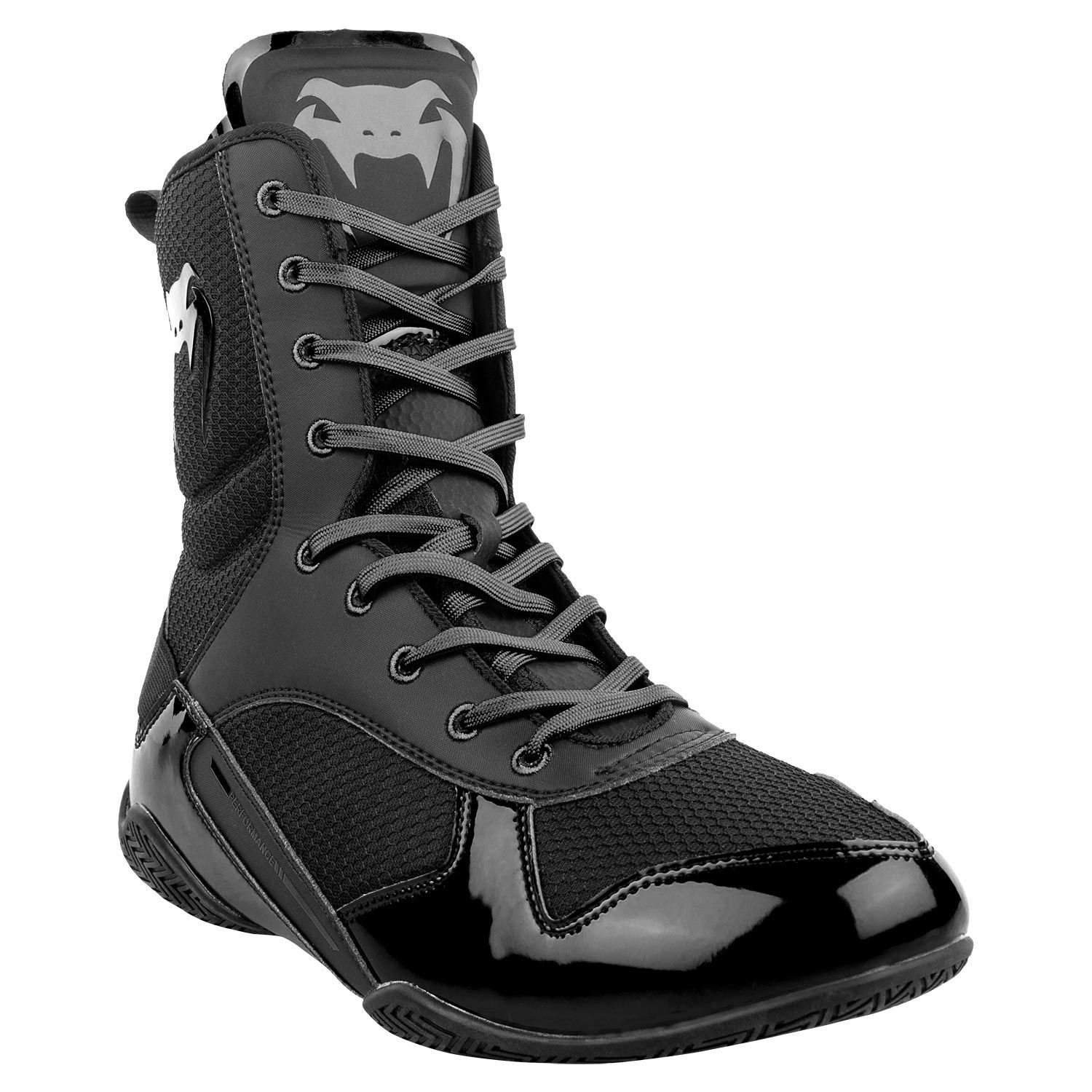Boxing shoes - Venum Elite Boxing Shoes - Black/Black