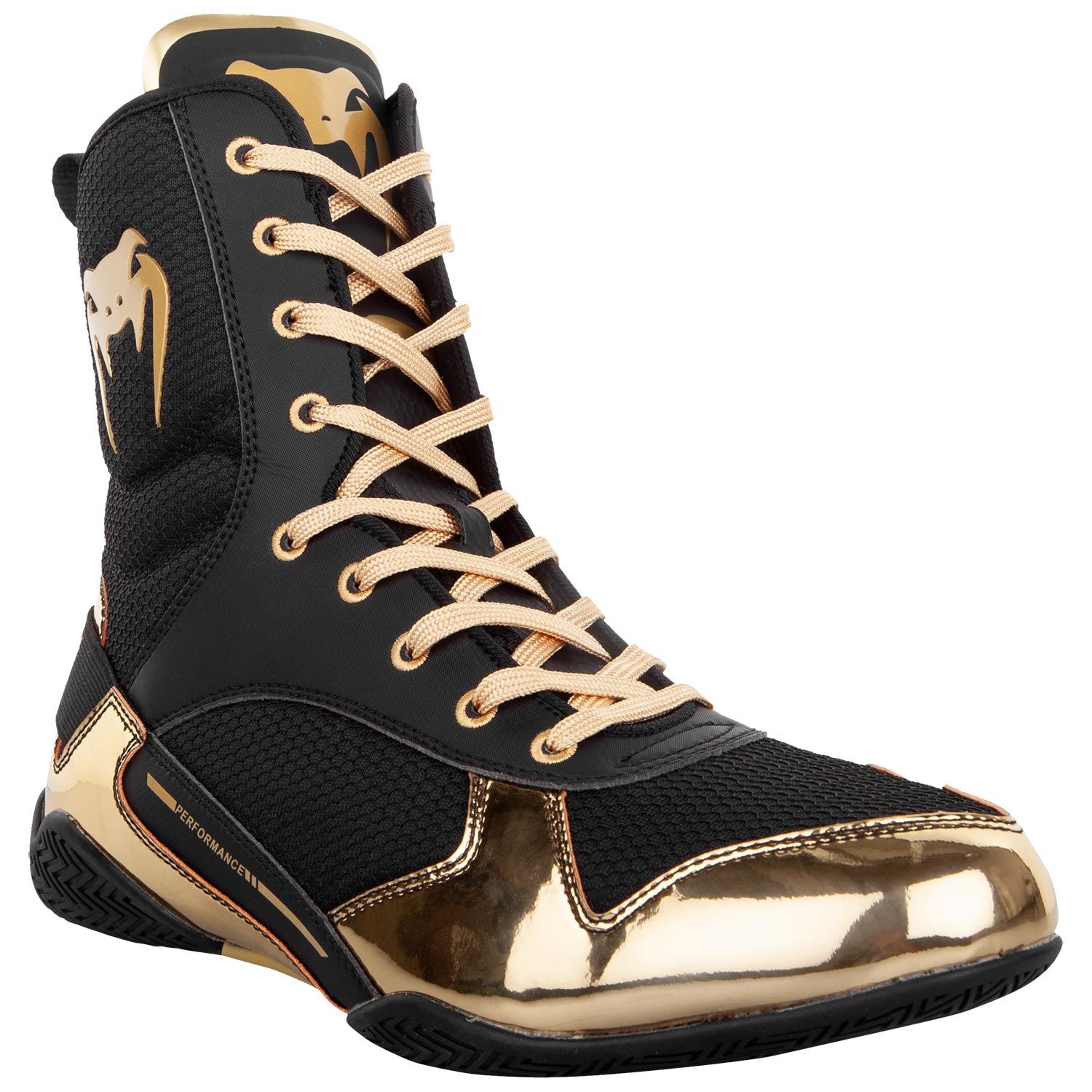 Boxing shoes - Venum Elite Boxing Shoes - Black/Gold