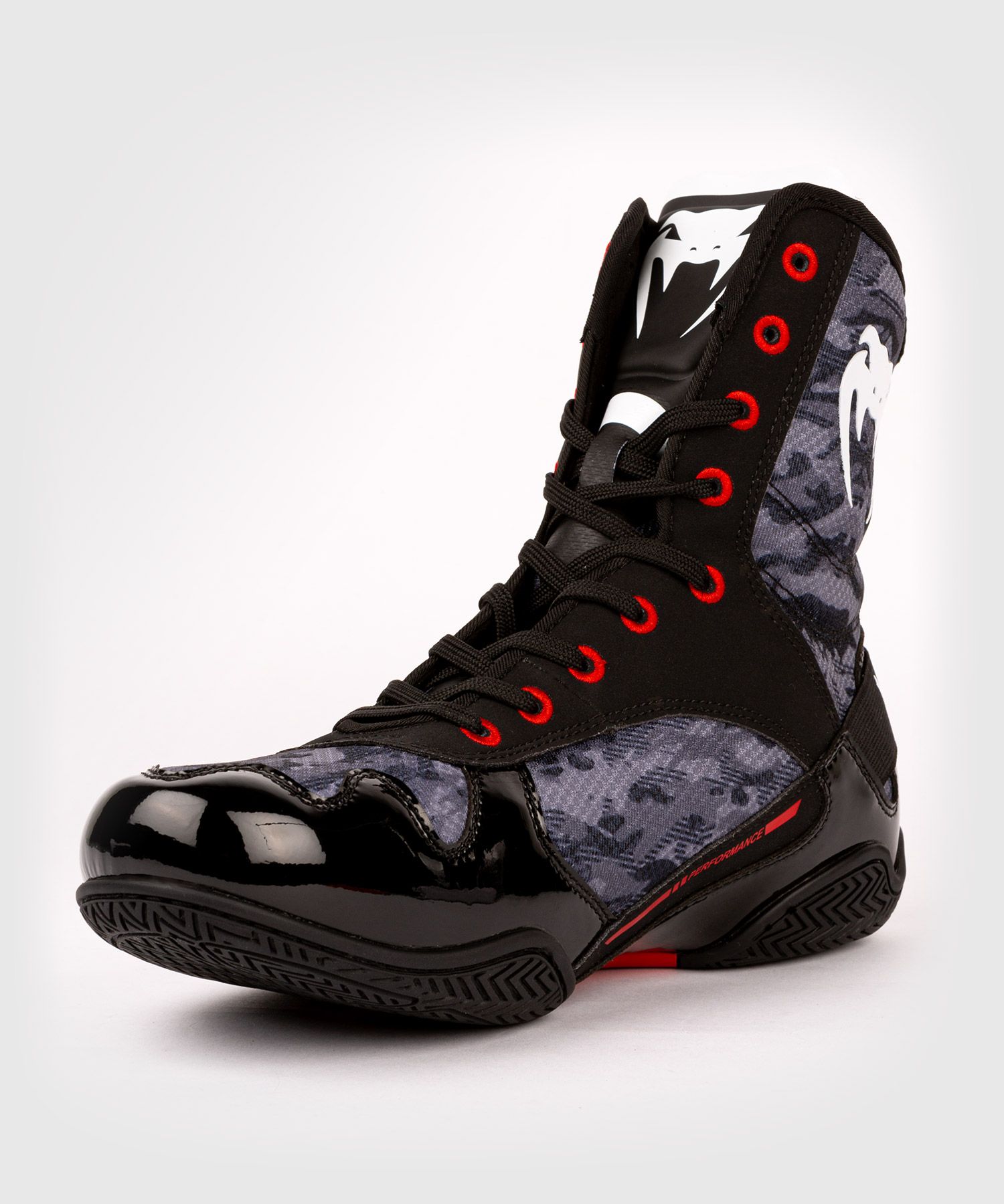 Boxing Shoes - Venum - 'Elite' - Dark Camo