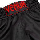 Muay Thai Shorts - Venum - 'Classic' - Svart-Rød