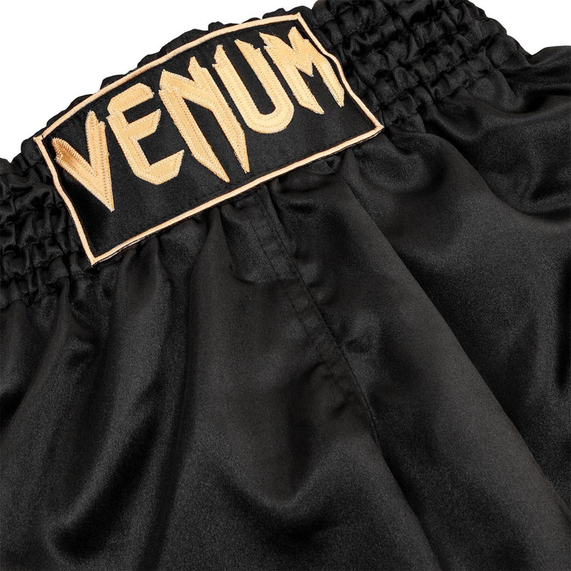 Muay Thai Shorts - Venum - 'Classic' - Svart-Guld