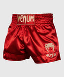 Muay Thai Shorts - Venum - Classic - Bordeaux/Gold