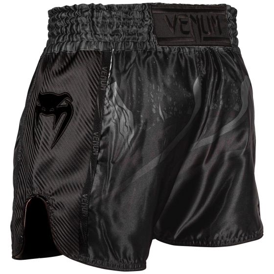 Muay Thai Shorts - Venum - "Devil" - Svart-Svart
