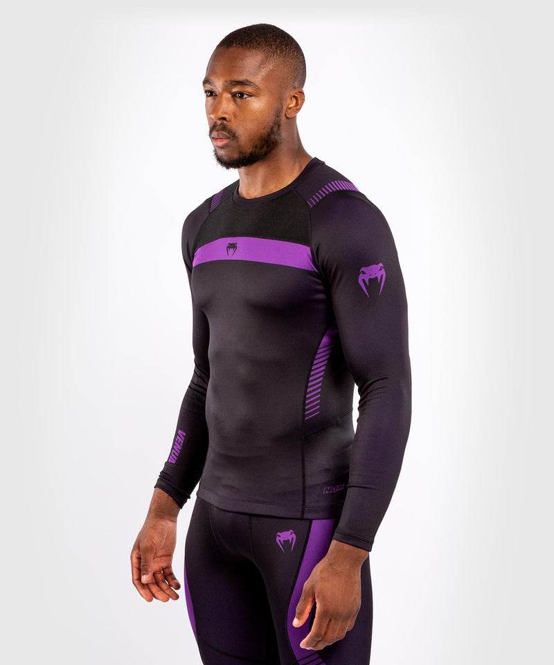 Rash Guard - Venum - 'NoGi 3.0' - Black/Purple