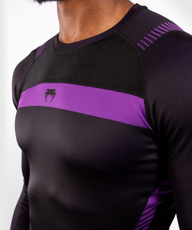 Rash Guard - Venum - 'NoGi 3.0' - Black/Purple