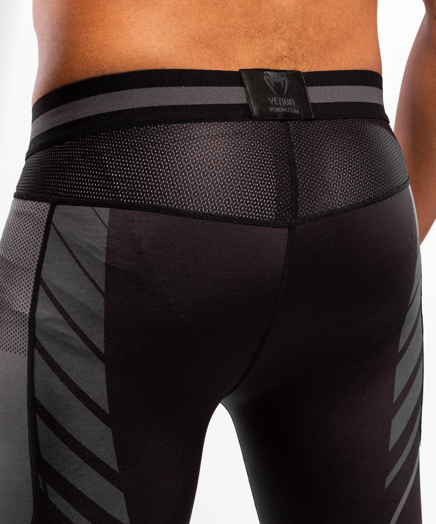 Compression Tights - Venum - 'Athletics' - Black-Gold