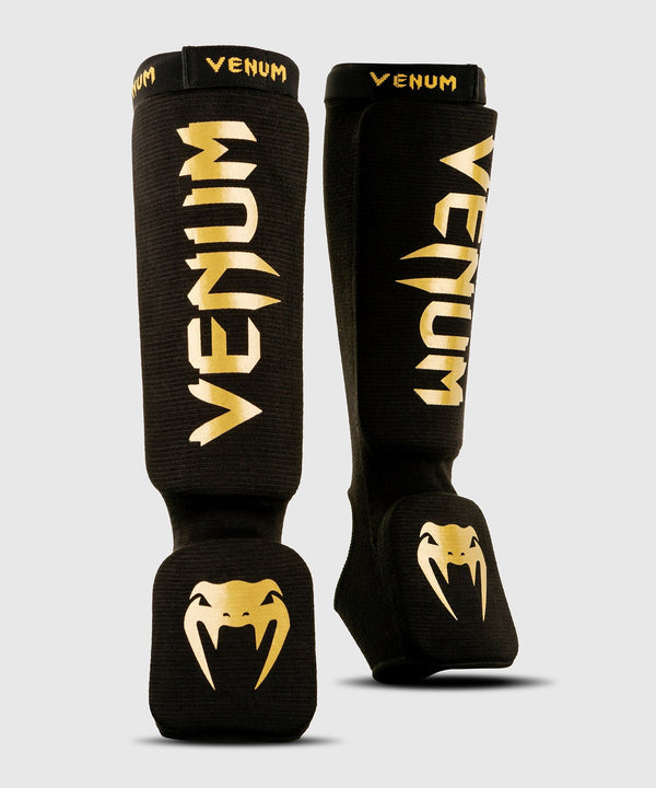 Shin Guard - Venum - Kontact - Black/Gold