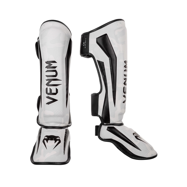 Shin Guard - Venum - 'Elite' - Vit - Camouflage