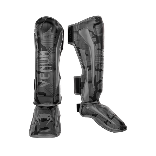 Shin Guard - Venum - 'Elite' - Svart - Camouflage