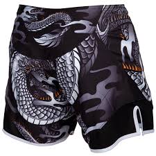Fightshorts - Venum - Tiger King - Kids - Svart