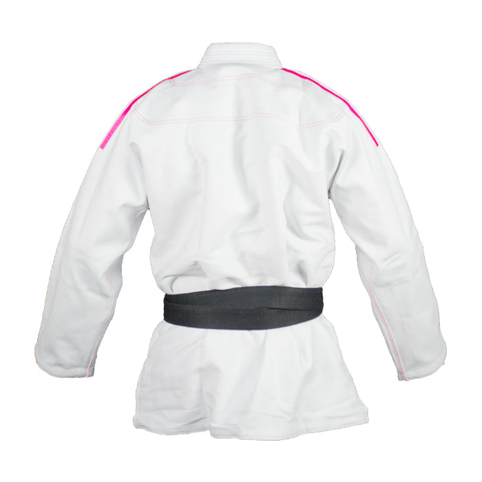Bjj Dräkter - Bjj Gi's - Adidas BJJ - 'JJ430' - Vit-Pink